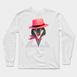 Wolf (Rose) Long Sleeve T-Shirt